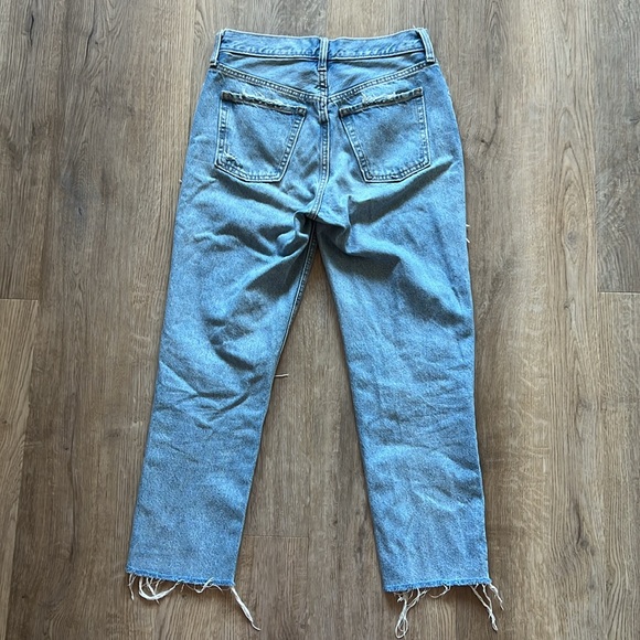 Old Navy Sky-Hi Straight Jean - Distressed, Size 4 - Picture 2 of 3